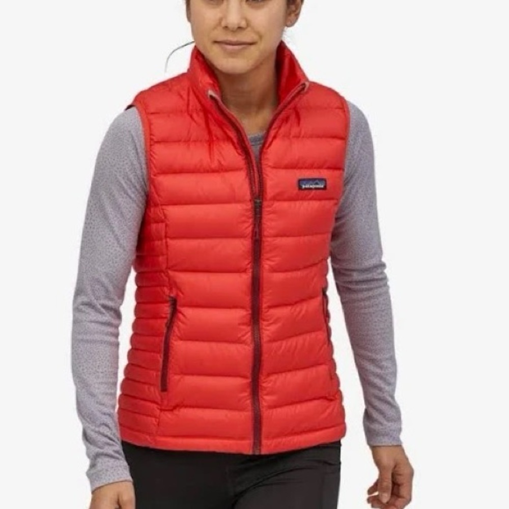 Women's Patagonia Down vest - Catalan Coral XS